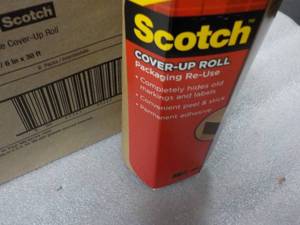 12 Rolls Scotch Cover Up...