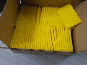 60 - 3 x 5 Scrubbing Pads...