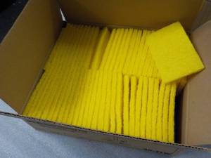 60 - 3 x 5 Scrubbing Pads...