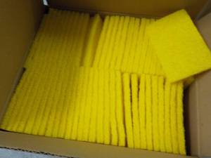 60 - 3 x 5 Scrubbing Pads...