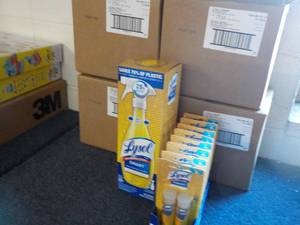 4 - 32 ct Boxes Lysol Smart Cleaner...