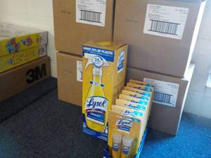 4 - 32 ct Boxes Lysol Smart Cleaner...