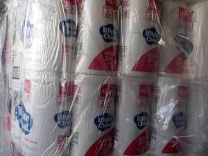 48 Rolls White Cloud 3 Ply Toilet P...
