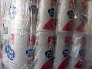 48 Rolls White Cloud 3 Ply Toilet P...