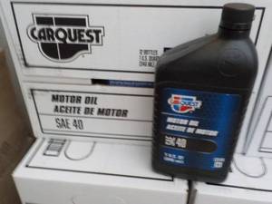 12 qt Bottles Carquest Motor Oil SA...