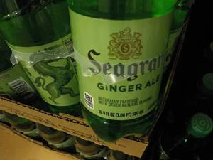 Case of 24 Seagrams Ginger Ale...