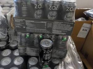 2 - 12 packs ZOA Zero Sugar Energy ...