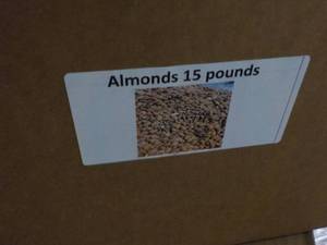 15 lb. Box Almonds ...