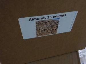 15 lb. Box Almonds ...