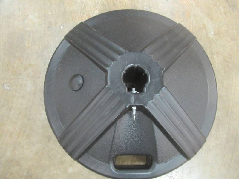 lot 159 image: 15 Weighted Umbrella Base With 1 34 Center Hole. NEW