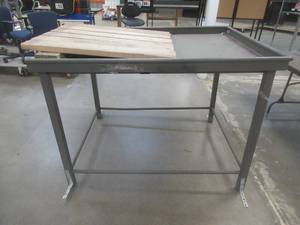 lot 36 image: Large Table Used For Sorting Product in Warehouse,48W x 60D x 44H, - SOLD AS IS