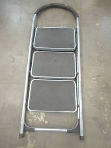 lot 57 image: Step Ladder, Top Step is 29 from floor - Used in Warehouse, SOLD AS IS