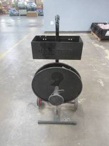 lot 74 image: Steel Bander Cart - Used in Warehouse, SOLD AS IS