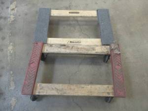 lot 80 image: (2) 1000 lb. Capacity Furniture Dollies - Used in Warehouse, SOLD AS IS