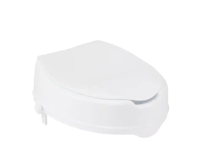 Drive Raised Toilet Seat with Lock and Lid