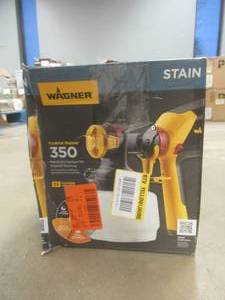 Wagner Control Stainer 350 HVLP Handheld Sprayer (USED, OPEN BOX, WORKS)