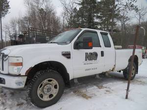 2008 FORD F-350 TRUCK (WHITE)