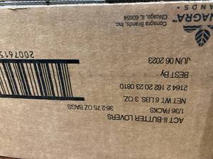 Butter Lovers Microwave Popcorn