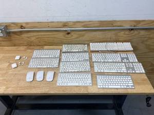 lot 99 image: APPLE- Lot of Keyboards, Mice and Airpods