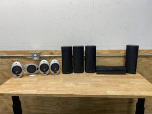 lot 101 image: Lot of ONKYO and KHT Speakers