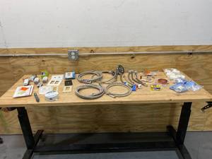 lot 106 image: Lot of Miscellaneous Plumbing and Electrical Supplies