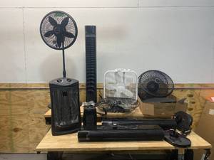 lot 114 image: Lot of Non-Working Fans and Heaters