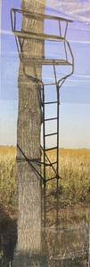 lot 37 image: BIG GAME Guardian XLT 2-Person Ladder Whitetail Deer Elk Mule Above Hunting Outdoors Flex-Tek Seats 18 Tall Tree Stand
