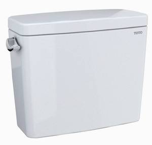 lot 71 image: TOTO Drake 1.6 GPF Toilet Tank with WASHLET Auto Flush Compatibility, Cotton White - ST776SA#01