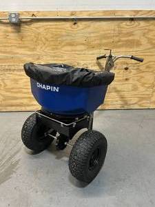 lot 87 image: CHAPIN 100 lbs. Professional Salt and Ice Spreader