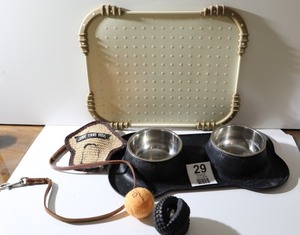 Lot Of Dog Items