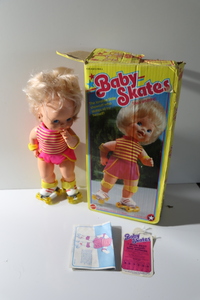Vintage Baby Skates Doll