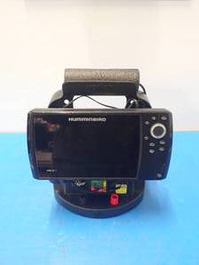 Hummingbird Helix 7 Depth Finder  Unit is in great working condition  does NOT include battery&nbsp it is currently rigged up to run on a Milwaukee drill battery converter ($400 reserve on this lot)
