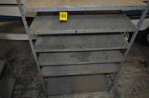 Metal Shelves - 6 Shelves - No Back