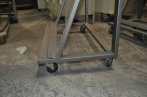 Metal Rack with Wheels
