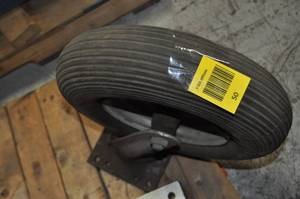 Rubber Wheel with Mounting Bracket