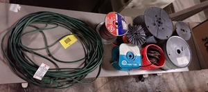 Spools of Wire &amp Extension Cord