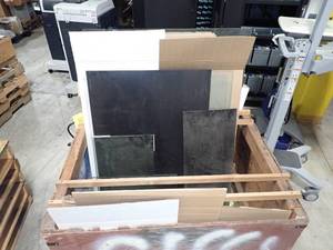 13 Pieces of Thick Glass - Various Sizes