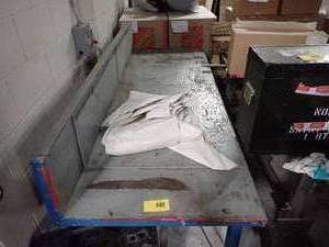 Large Wooden Work Table