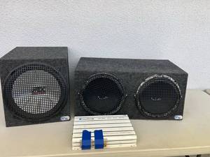 Large Speakers & Amplifier