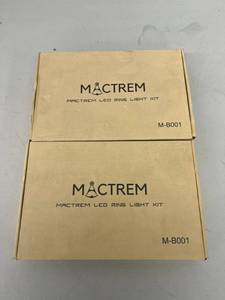 2 New Mactrem LED Ring Light Kits