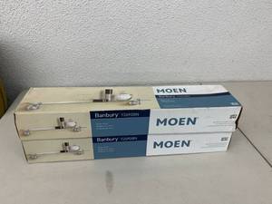 2 New Moen Banbury Glass Shelves
