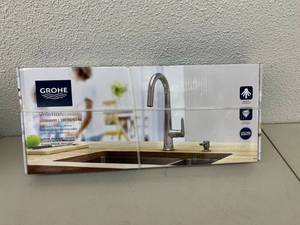 New Grohe Chrome Full-Down Kitchen Faucet