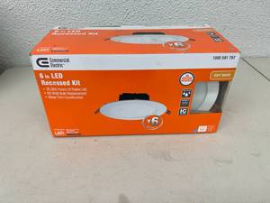 New 6 Pk 6 LED Recessed Kit
