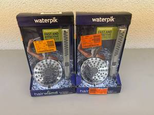 2 Waterpik Showerheads