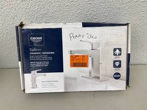 Tallinn Single Handle Bath Faucet - Chrome