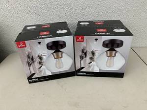 2 Harrow Flush Mount Lights