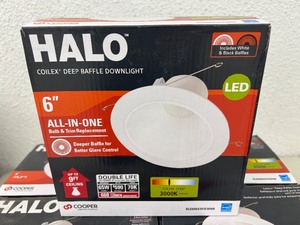 Halo 6 Deep Baffle Downlights