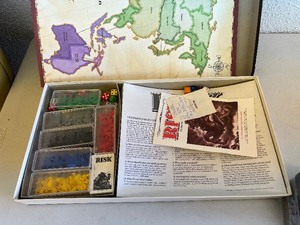 Risk Board Game & NIB Mexican Train Dominoes