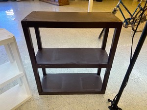 Shelving Units & Floor Lamp