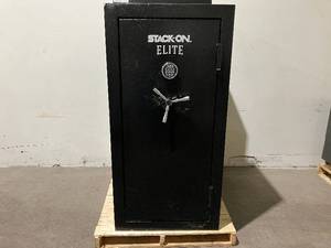 lot 41 image: Elite 30-Gun Fireproof Safe with Electronic Lock Gun Safe, Black